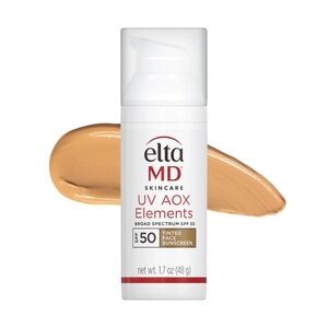 NEW! EltaMD UV AOX Elements Tinted Face Sunscreen SPF 50